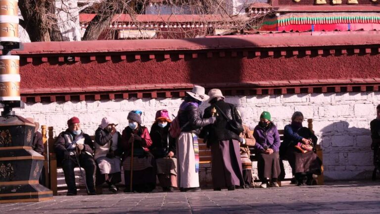 Barkhor Street in Lhasa