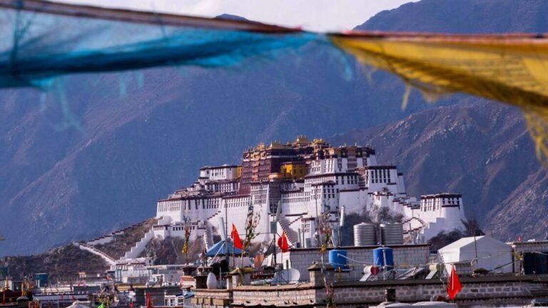 The Potala Palace In Lhasa